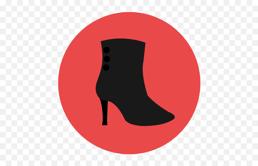 Ankle Boots Icon In Infographic Style - Round Toe Png,Icon Boots