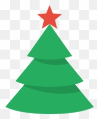 Vector Christmas Tree Png Image - Clipart