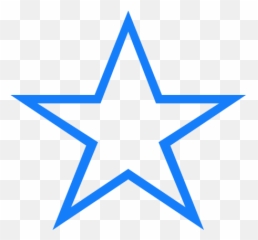 Clip Art Hollywood Vector Graphics - White Star Black Outline Png,Hollywood Star Png