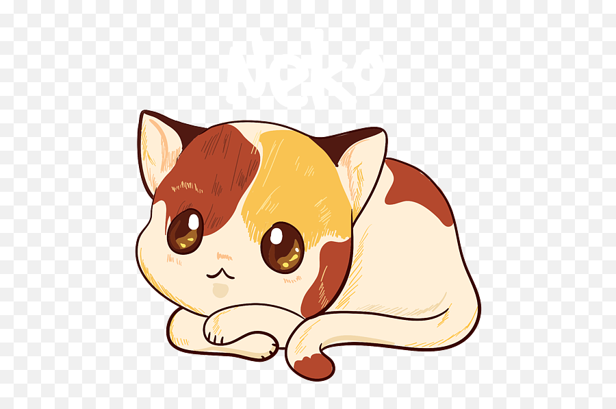 Kawaii Cat Shirt Japanese Manga Anime Gift Neko Fleece - Anime Chibi Kawaii Cat Drawing Png,Neko Boy Icon