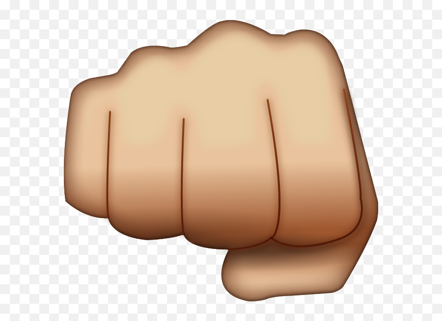 Download Fist Hand Emoji Icon - Fist Emoji Png,Hand Emoji Png