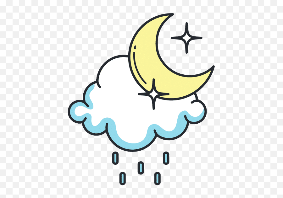 Rainy Evening Icon - Canva Png,Evening Icon
