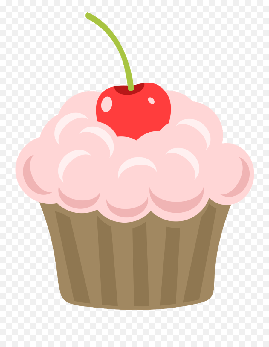 Cupcake Vector Png - Pin By Raghad On Transparent Baking Clipart,Push Pin Transparent Background