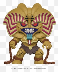 Funko Pop Animation Yu - GiOh 6 Exodia Pop 2020 png