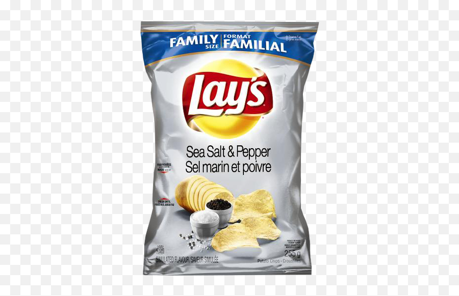 Layu0027s Sea Salt And Pepper Potato Chips Id 20658143788 - Sea Salt And Pepper Lays Png,Lays Png