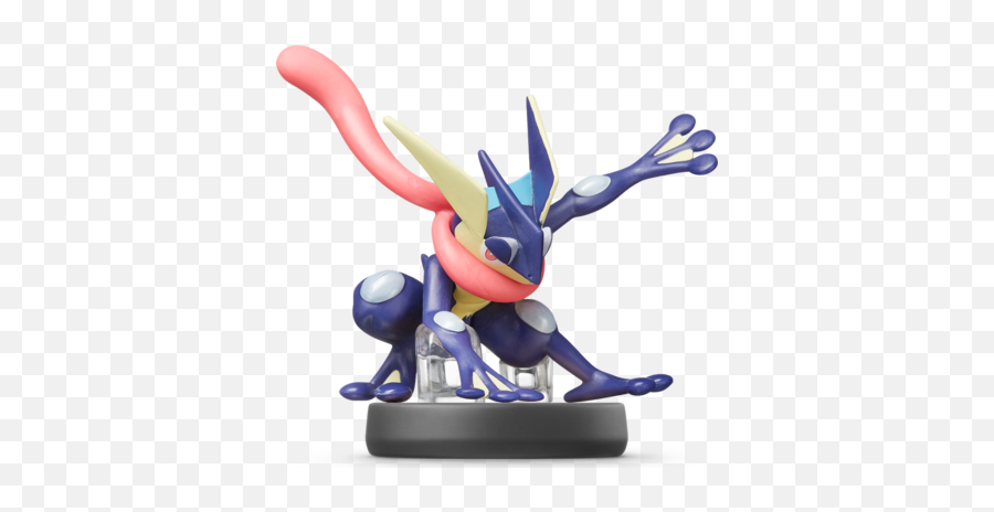 Greninja Super Smash Bros Amiibo Figure - Amiibo Life Amiibo Greninja Png,Greninja Png