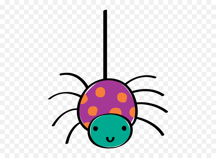 Download Hd Cute Spider Png - Cute Spider Png,Spider Clipart Png
