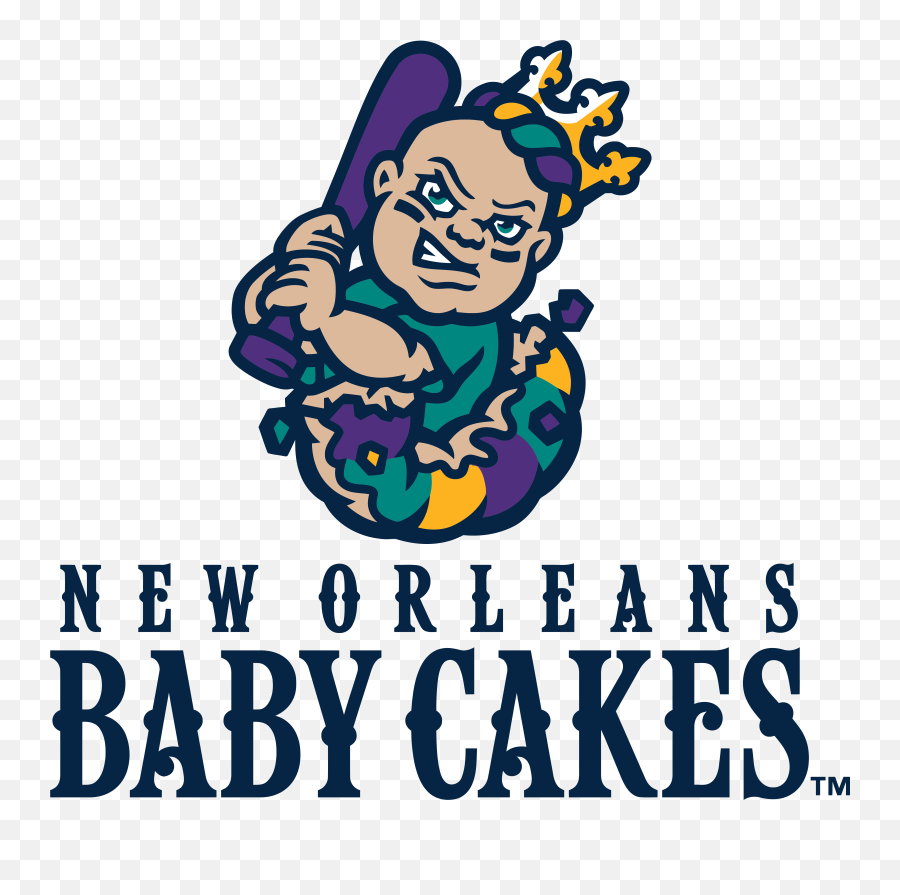 Baby - New Orleans Baby Cakes Transparent Cartoon Jingfm Babycakes New Orleans Png,New Orleans Saints Logo Png
