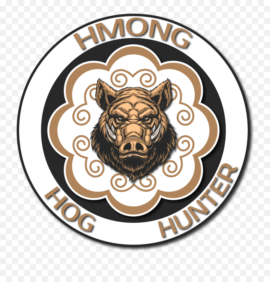 Wild Hog Outfitter Hmong Hunter Oklahoma - Wigan Athletic Old Logo Png,Hunting Png