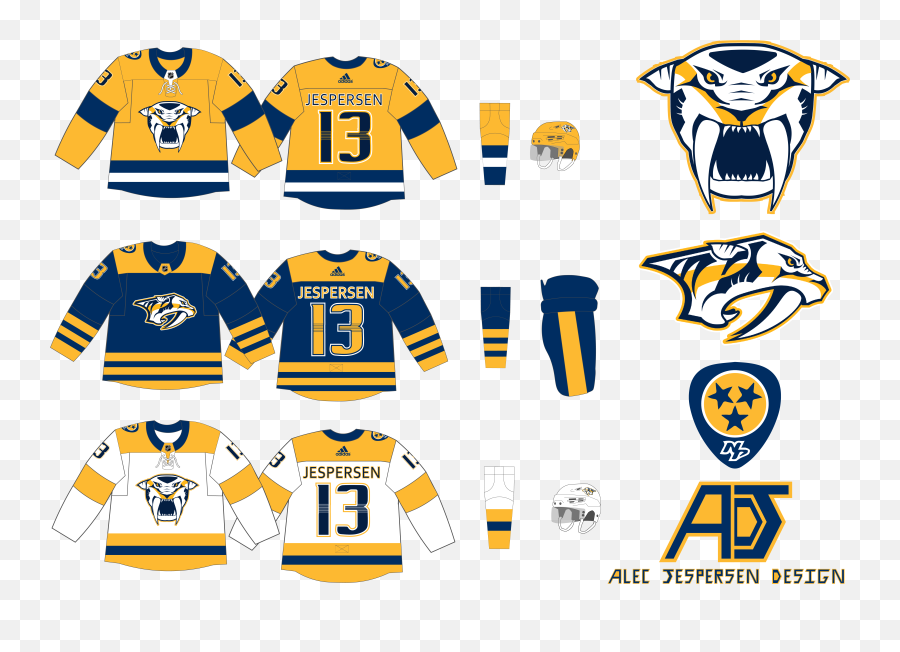 Nashville Predators Jersey Concept With - All Nashville Predators ...