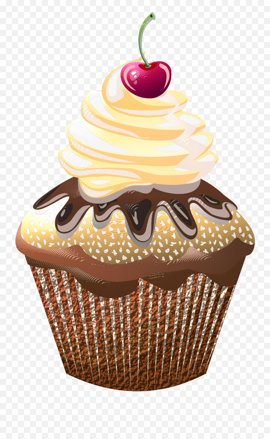 Bakery Clipart Cream Biscuit - Clipart Food Cupcake Png,Kek Png