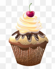 Bakery Clipart Cream Biscuit - Clipart Food Cupcake Png,Kek Png