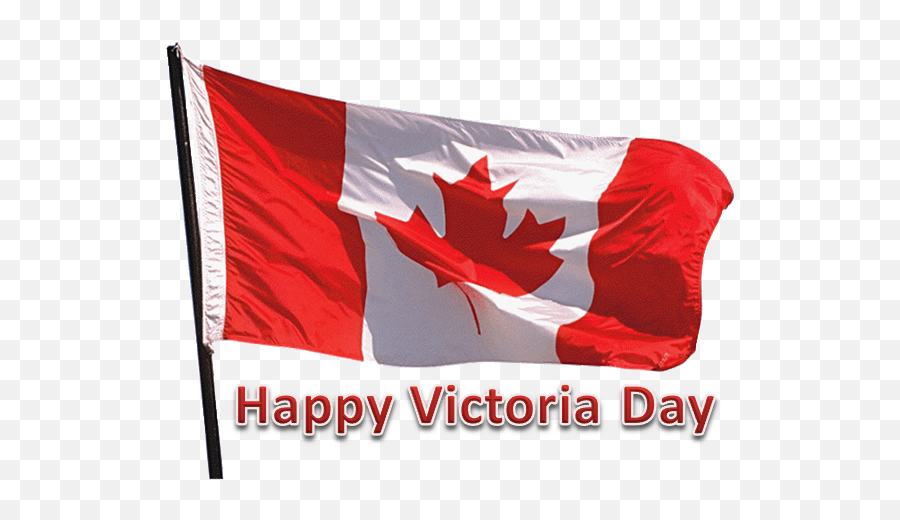 Happy Victoria Day Canada Flag - Canada Flag Transparent Background Png,Canada Flag Transparent