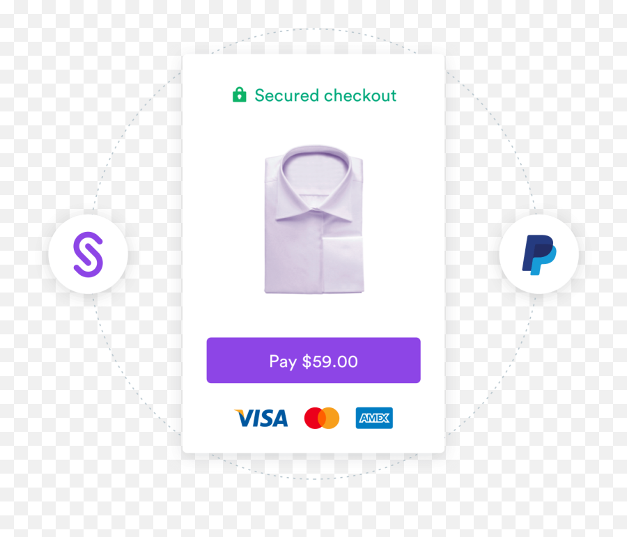 Payment Gateways And Checkout With Selz - Selz Circle Png,Paypal Payment Logo