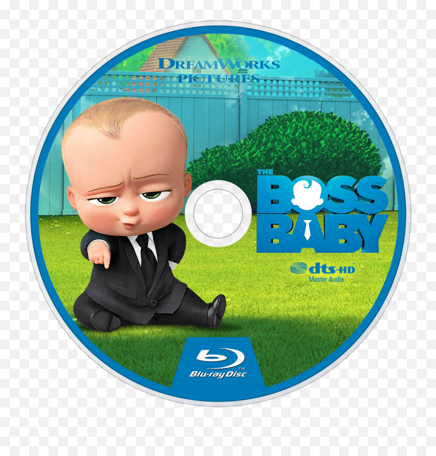 The Boss Baby Bluray Disc Image - Cd Blu Ray Disc Png,The Boss Baby Png