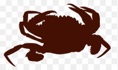 Dungeness Crab Silhouette Clip Art - Crab Png Download 512 Silhouette Of Dungeness Crabs,Crabs Png