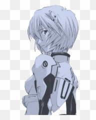 Download Rei Reiayanami Evangelion Anime Manga Cute Blue - Rei Neon Genesis Evangelion Manga Png,Rei Ayanami Png