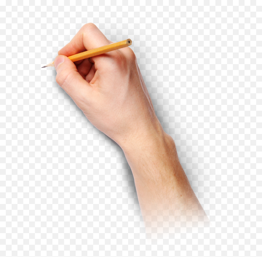 hand holding pencil clipart png