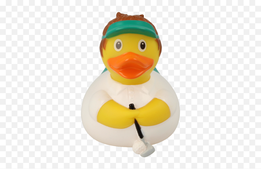 Lilalu Golfer Rubber Duck - Duck Png,Rubber Duck Transparent