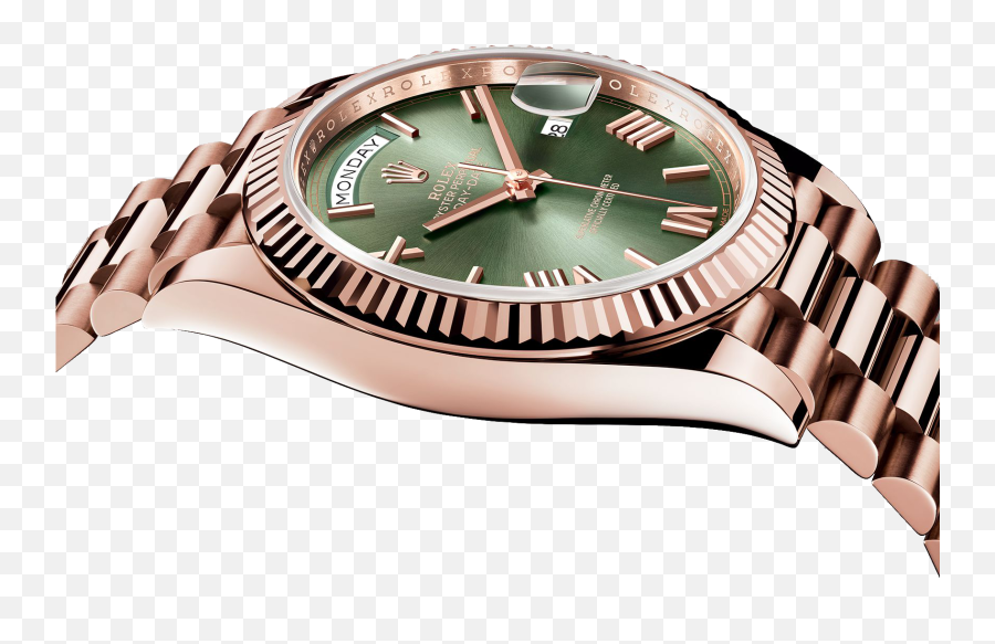 Daytona Datejust Malachite Watch Rolex - Rose Gold Rolex Datejust Men Png,Rolex Png