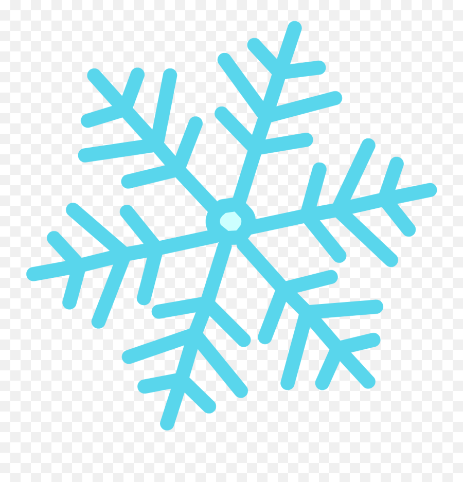 Christmas - Transparent Background Snowflake Clipart Png,Snowflakes Clipart Png