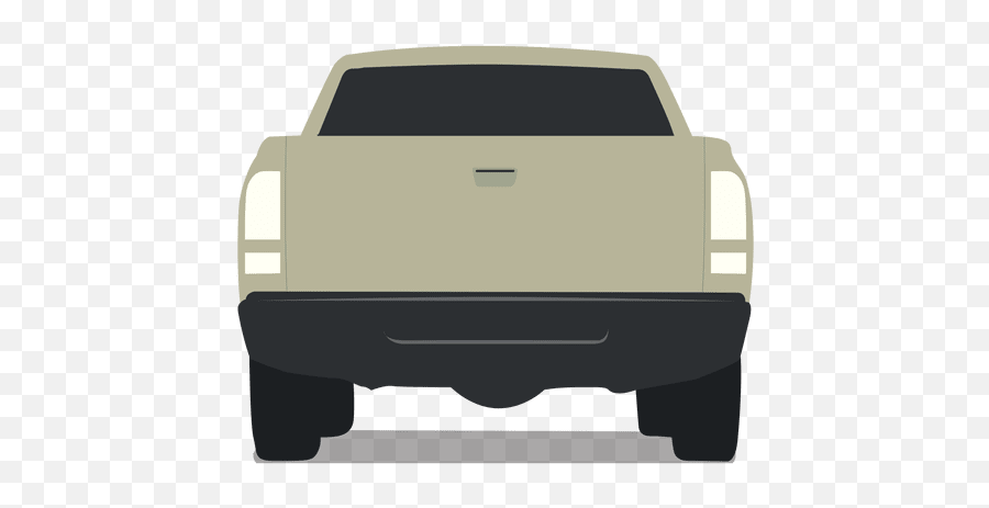 Pickup Rear View - Transparent Png U0026 Svg Vector File Back Of Car Vector Png,Back Png