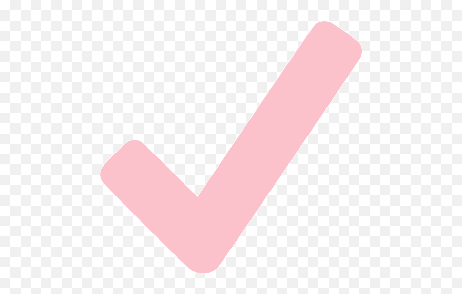 Pink Checkmark Icon - Free Pink Check Mark Icons Transparent Pink Check Mark Png,Transparent Checkmark