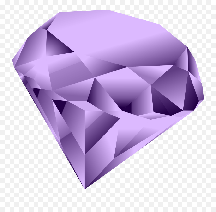 Clipart - Jewel Clip Art Png,Purple Diamond Png