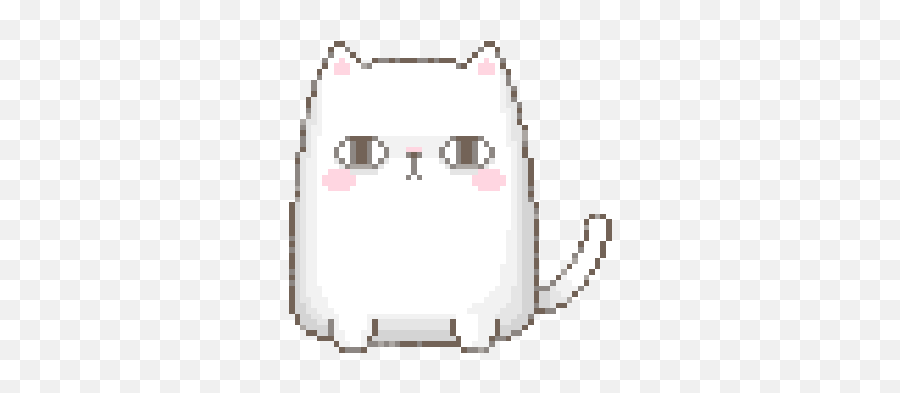 Cute Animated Cat Kawaii Pixel Art Gifs - Transparent Pixel Cat Gif  Png,Transparent Animations - free transparent png images 