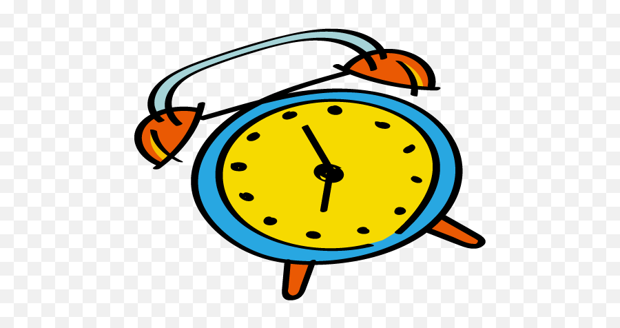 Alarm Cartoon Clock Free Frame Clipart - Clock Cartoon Png,Cartoon Clock Png