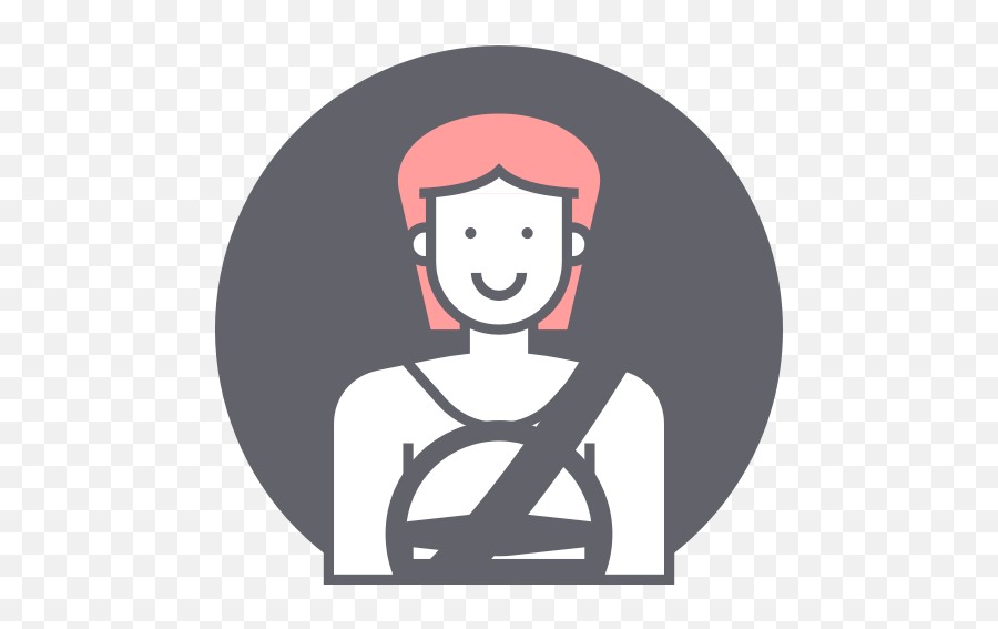 Avatar Driving Female Woman Icon - Women Driving Png,Woman Icon Png