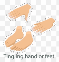 Poor Blood Circulation Icon - Tingling Hands Or Feet png