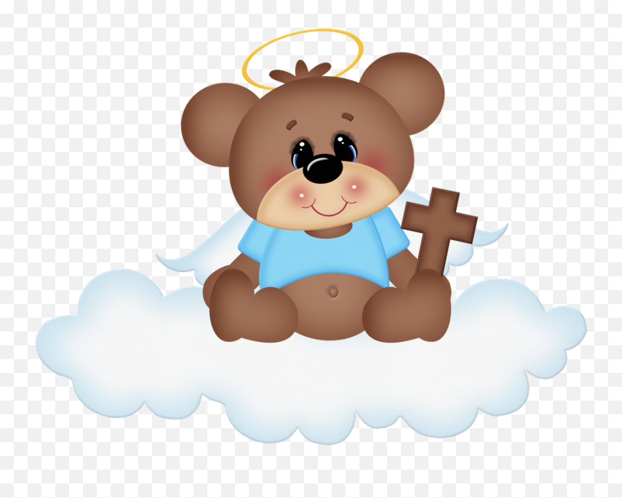 Angel Teddy Bear Clipart - Angel Teddy Bear Clipart Png,Bear Clipart Png