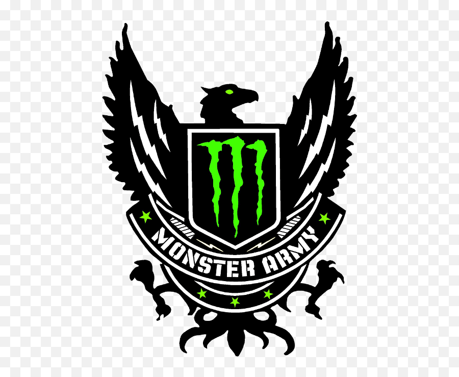 Monster Energy Clipart Army - Monster Army Logo Vector Png,Monster Energy Logo Png