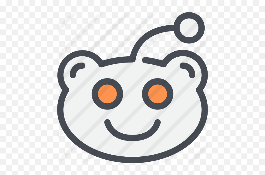 Reddit - Free Social Media Icons Happy Png,Reddit Icon Png