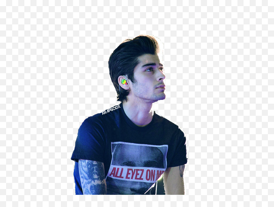 Download Hd Zayn Malik Png Photo - Zayn Malik Blue Tshirt,Zayn Malik Png