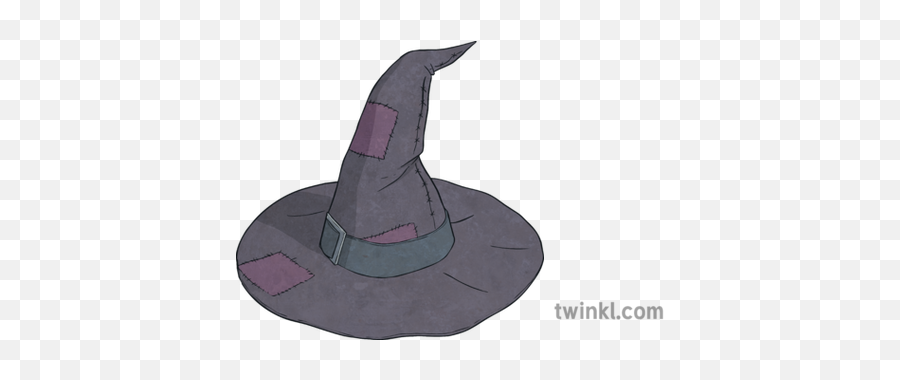Witchs Hat Illustration - Twinkl Costume Hat Png,Witch Hat Png