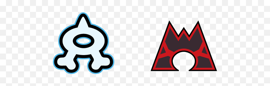 Team Aqua Und Magma - Pokemon Team Aqua Logo Png,Team Magma Logo