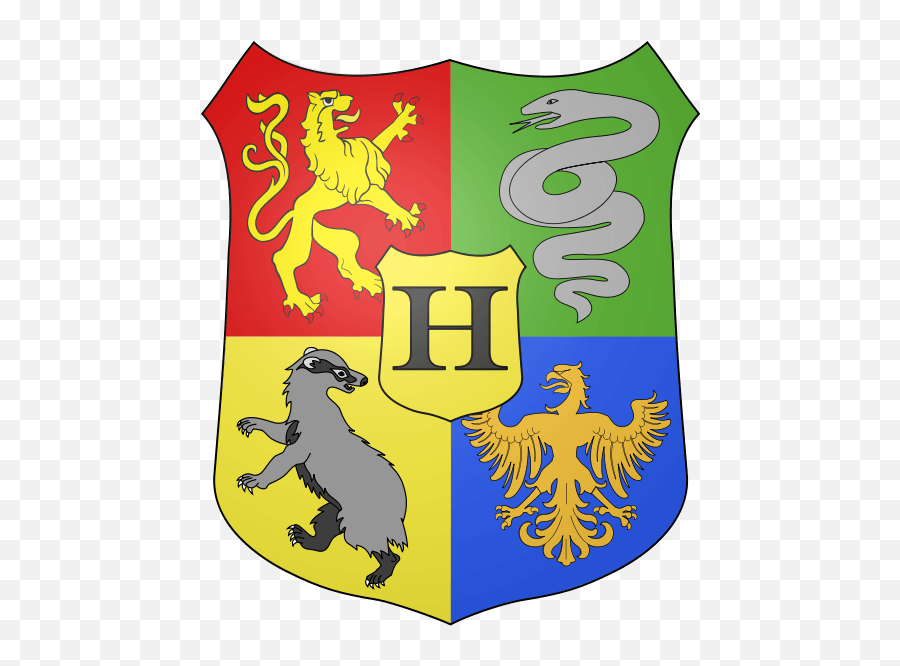 Simple Gryffindor Logo - Easy Drawing Hogwarts Symbol Png,Gryffindor Logos