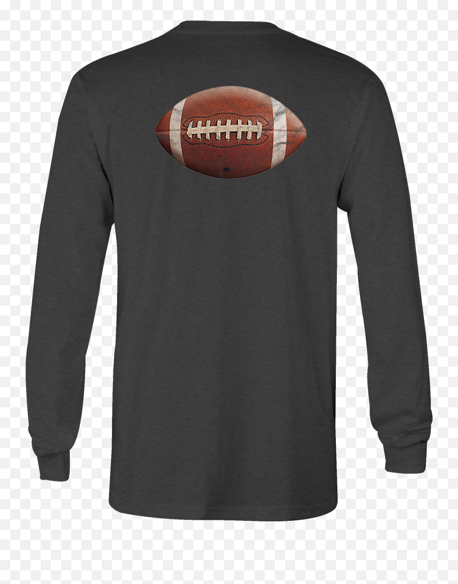 Long Sleeve Tshirt Leather Laces Shirt - Quiksilver Camisetas Png,Football Laces Png