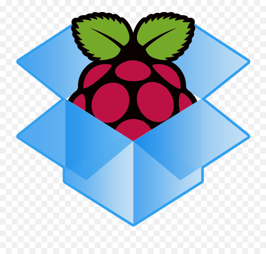 Raspberry - Dropbox Raspberry Pi Logo Clipart Full Size Raspberry Pi 4 Logo Png,Dropbox Logo Png