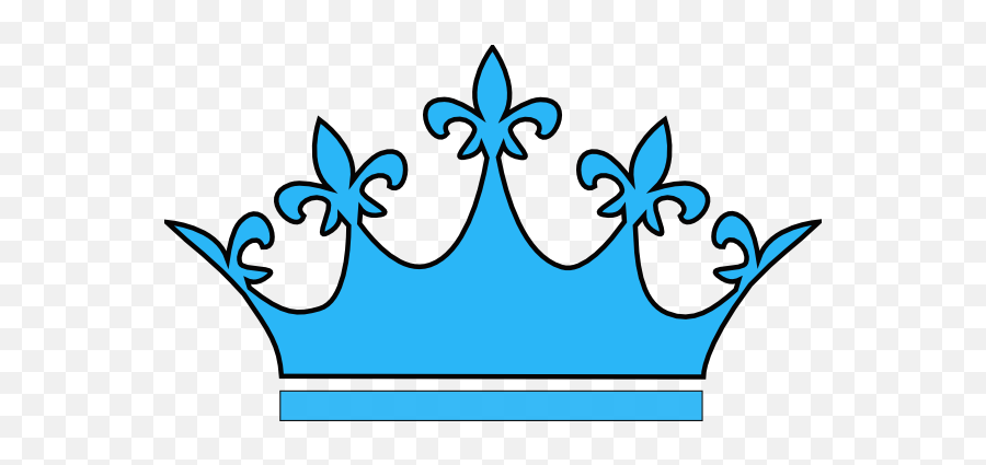 Blue Prince Crown Clip Art - Crown Clipart Png,Prince Crown Png