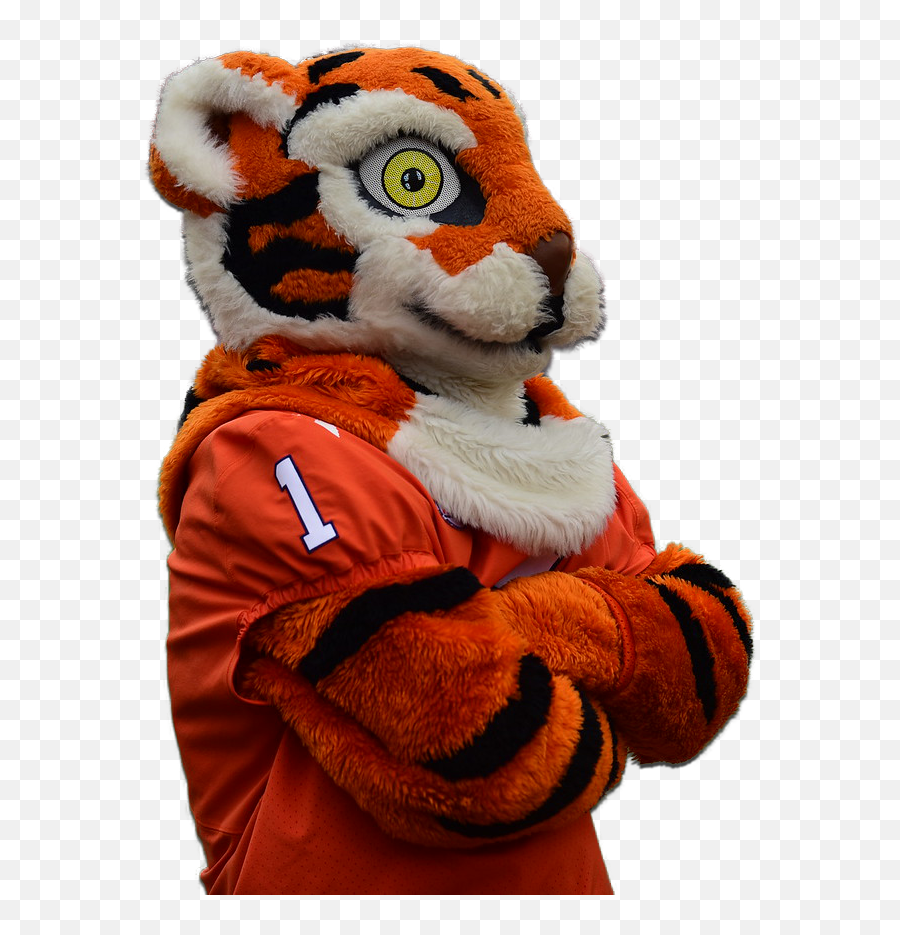 Download Hd Clemson Tiger Mascot - Clemson Tiger Transparent Png,Clemson Png