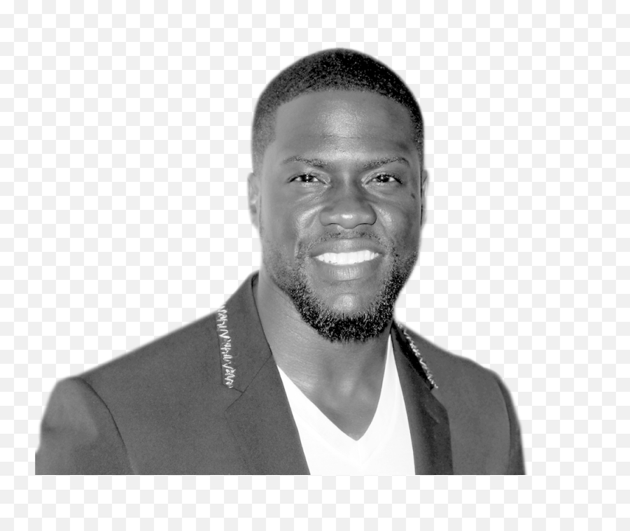 Png Free Image - Kevin Hart Black And White,Hart Png