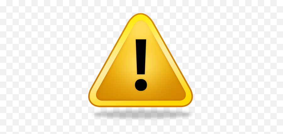 Warning Error Icon Png Transparent - Yellow Error Icon Png,Error Png