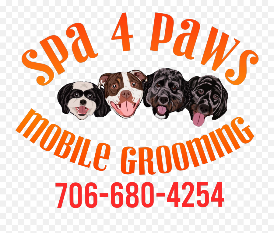 Spa 4 Paws Mobile Grooming - Language Png,Dog Paws Png