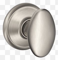 Modern Door Hardware Traditional Knob Backplates - Schlage Png,Door Knob Png