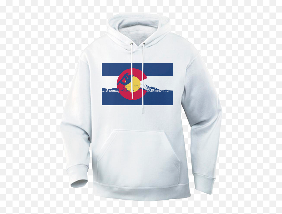 Snowboarding 1 Colorado Flag - Hoodie Long Sleeve Png,Colorado Flag Png