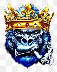 King Kong - Face Logo png