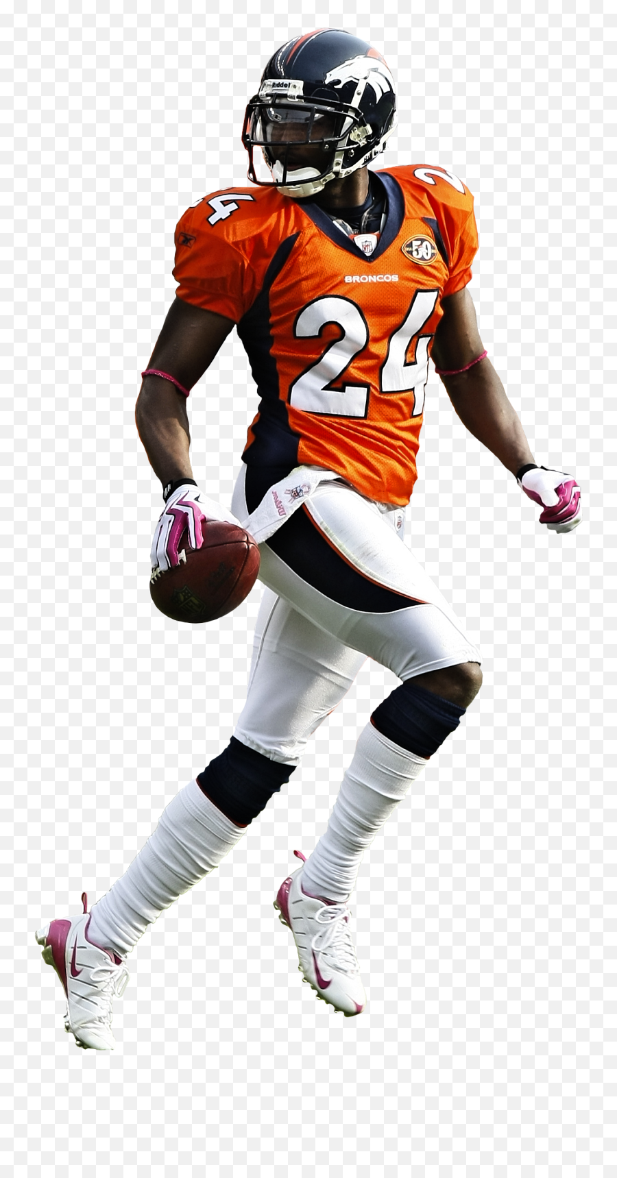 Champ Bailey - Nfl Denver Broncos Nfl Denver Broncos Champ Bailey No Background Png,Images Of Denver Broncos Logo